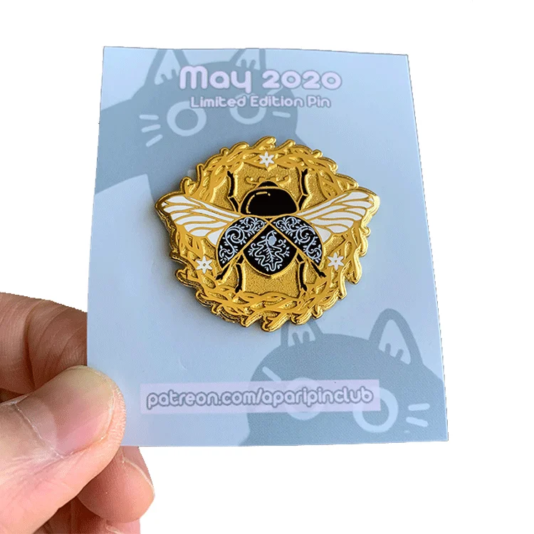  Shuanghua Low Minimum Order Quantity Oem Cartoon Anime Pin Pins Enamel With