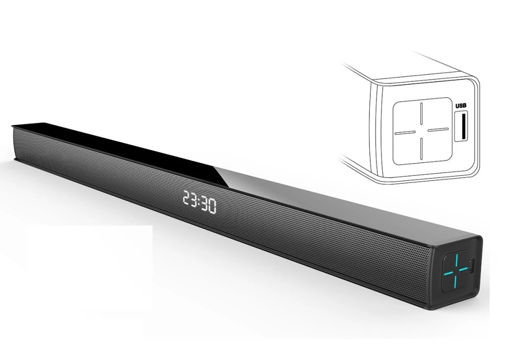 new arriving blue tooth speaker Sound Bar with wireless subwoofer