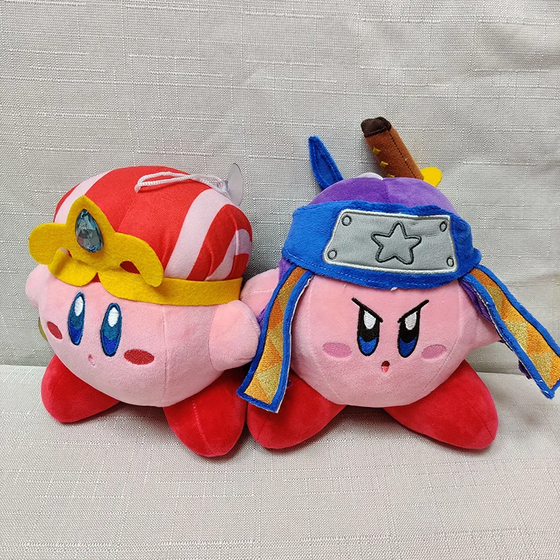 Оптовая продажа с завода японские плюшевые игрушки Kirby из аниме маскировка плюшевая подушка захватывающая кукла