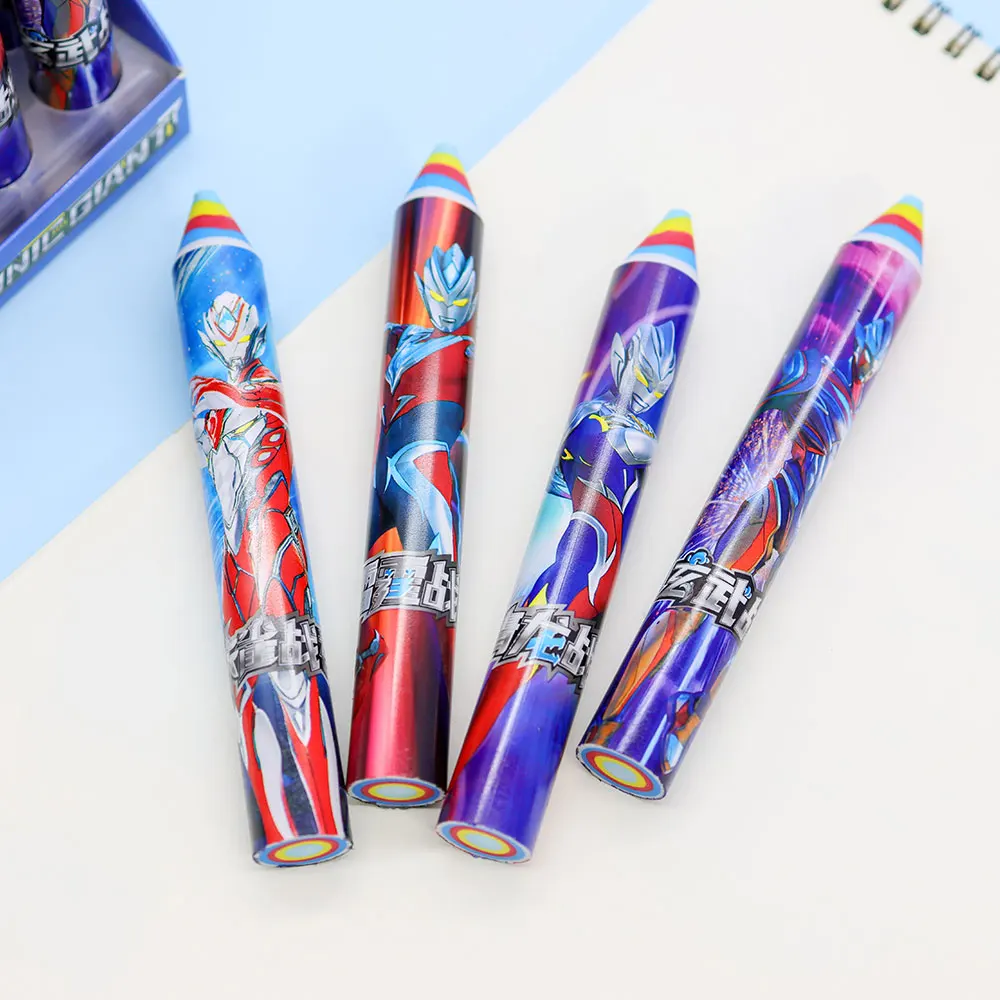 Sinic Giant r pen shape eraser Anime Cartoon Hero Stationery Children Special Student School Supplies colored factory wholesale