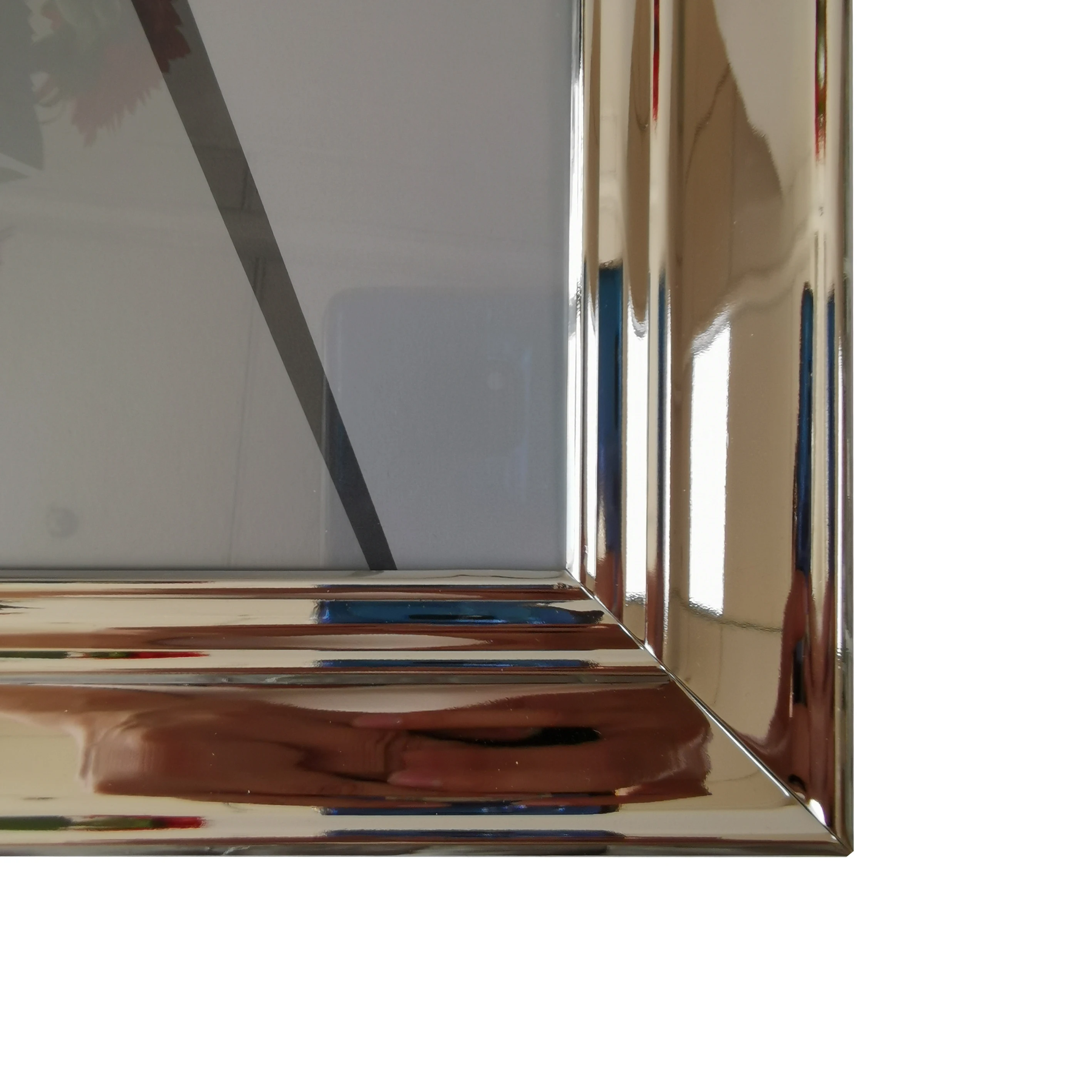 
High quality hot saling professional home rose gold picture frame iron silver plated metal photo frame 