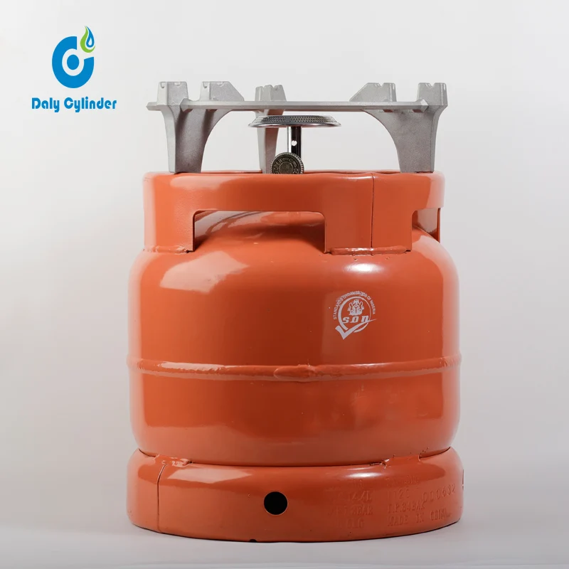 Home use liqudfied propane bottling tank 5 kg empty cylinder