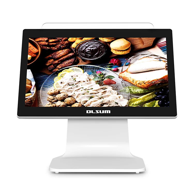 DLSUM-TP touch pos billing open frame industrial panel pc cash register all in one pc with capacitive touch lcd screen