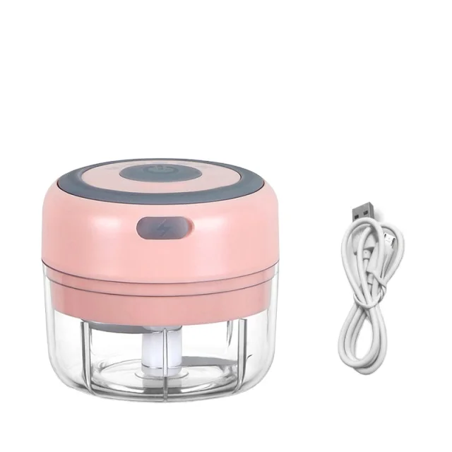Electric Garlic Chopper Mini Usb Masher 250ML Garlic Crusher