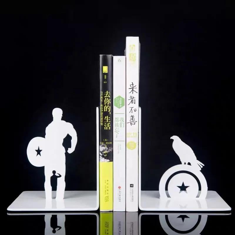 
wholesale children bookends black metal bookend modern bookends 
