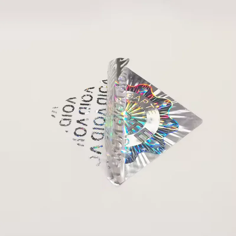 Free Design  Hologram Fragile Sticker Void Stickers Custom Logo Void Security Label with Tamper Proof for Refunds and Exchanges