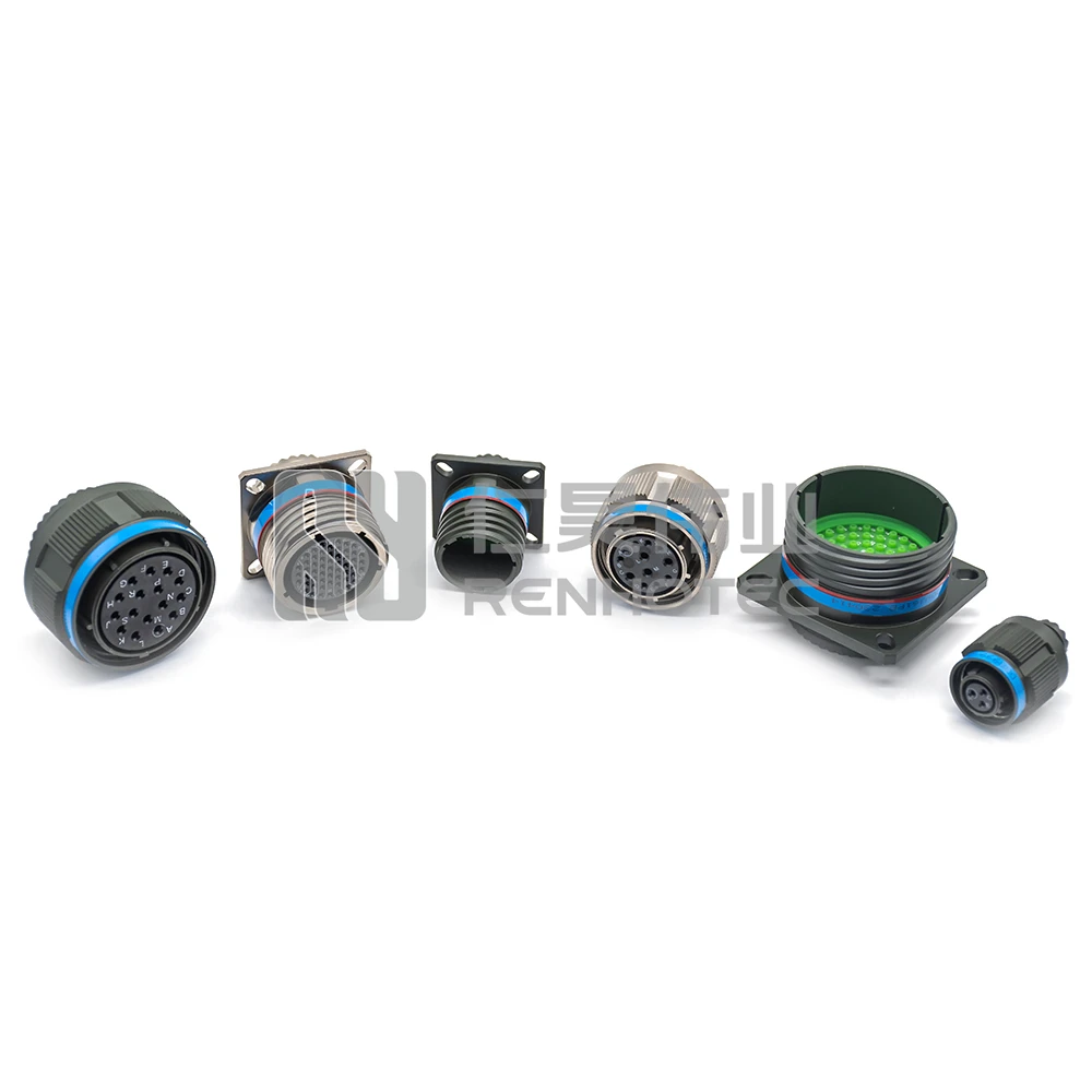 D38999/20WD05PN Mil-Dtl-38999 5pin Mil Circular Connector Male Electrical Socket