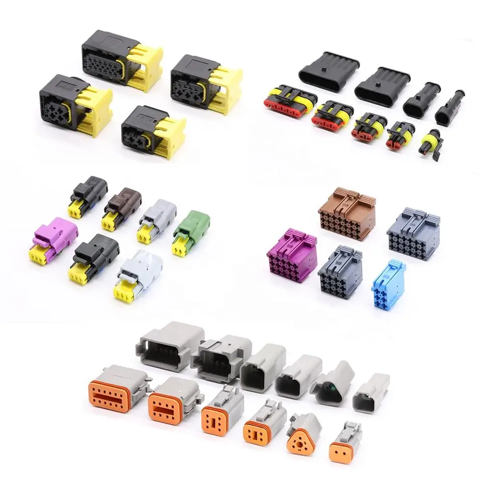 Auto Automotive electrical Connectors Wire Harness Connectors Terminals Tyco TE FCI Connectors