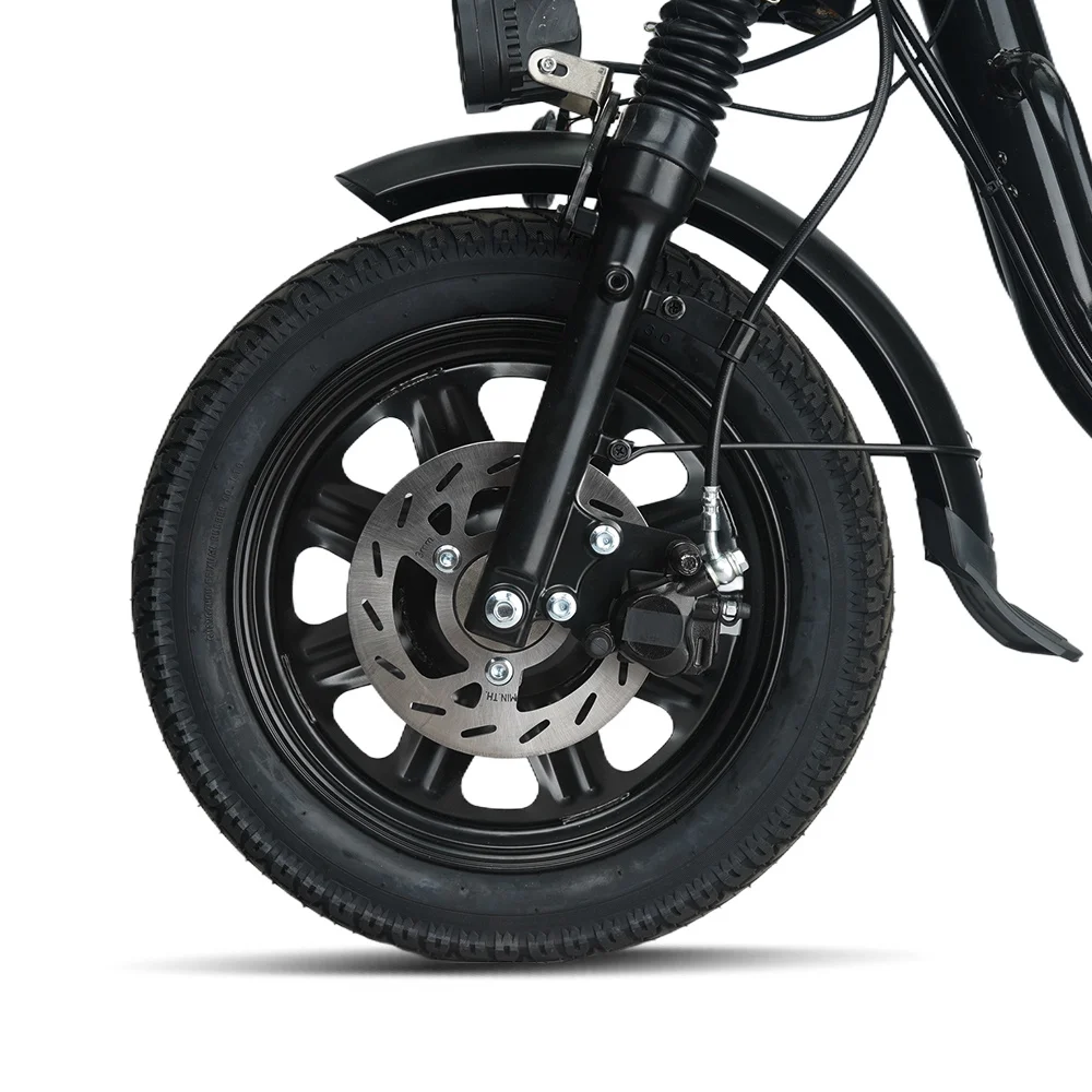 Sell 16 inches 60V high power two-seater fat tire cargo electric city bike complete bike parts assembled by yourself