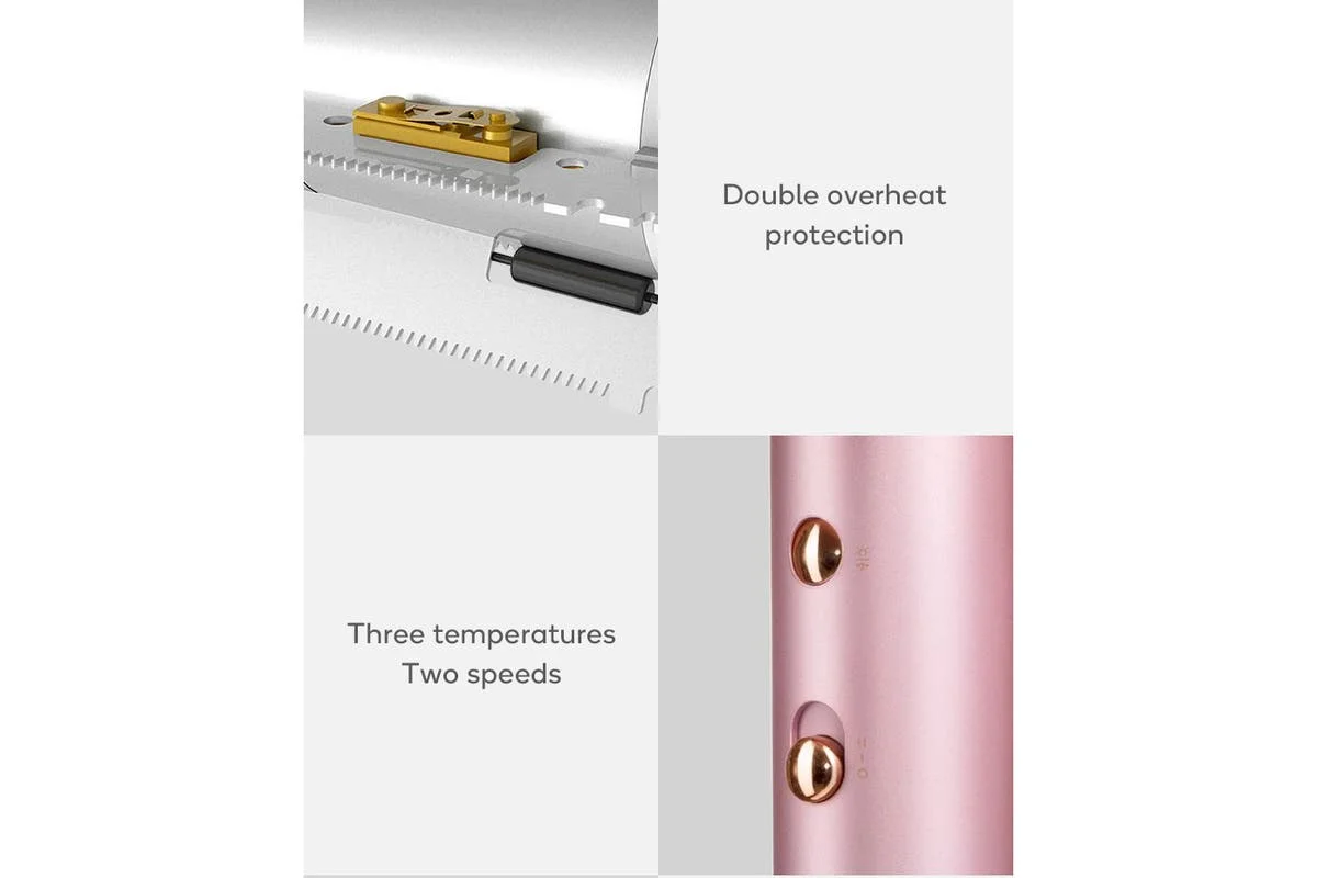 Super Hair Dryer High Appearance Level Home Hair Care Fine Girl Electric Carton Foldable LOGO Plastic Ce Pink Concentrator Ltd.