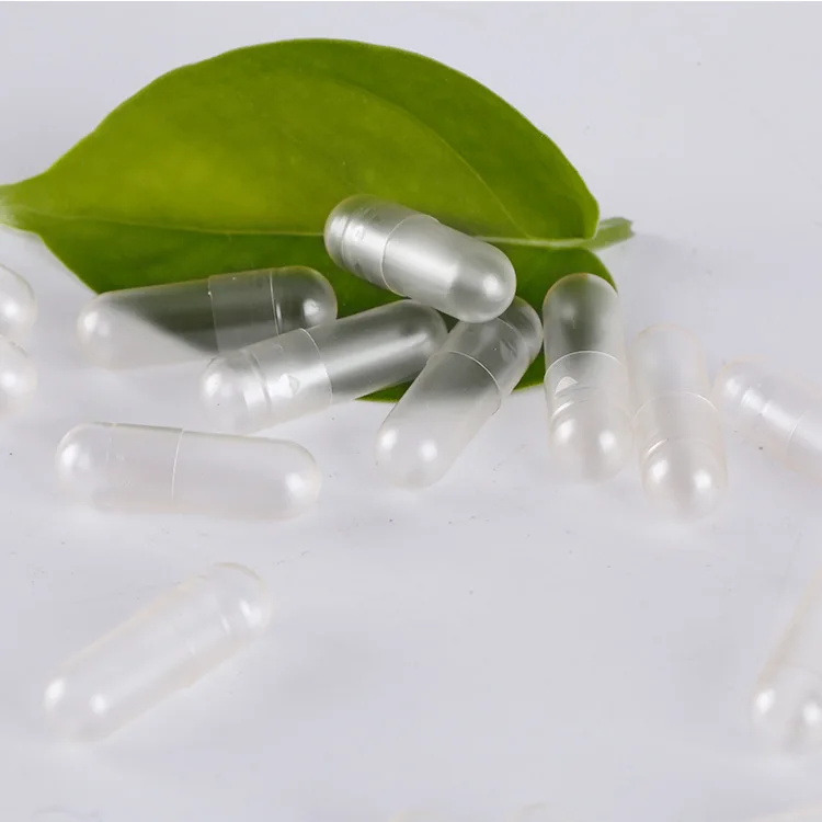 GMP Certified Fillable Empty Capsule Shell Separable And Joined White Empty Caps Clear Empty Gelatin Capsules Size 0