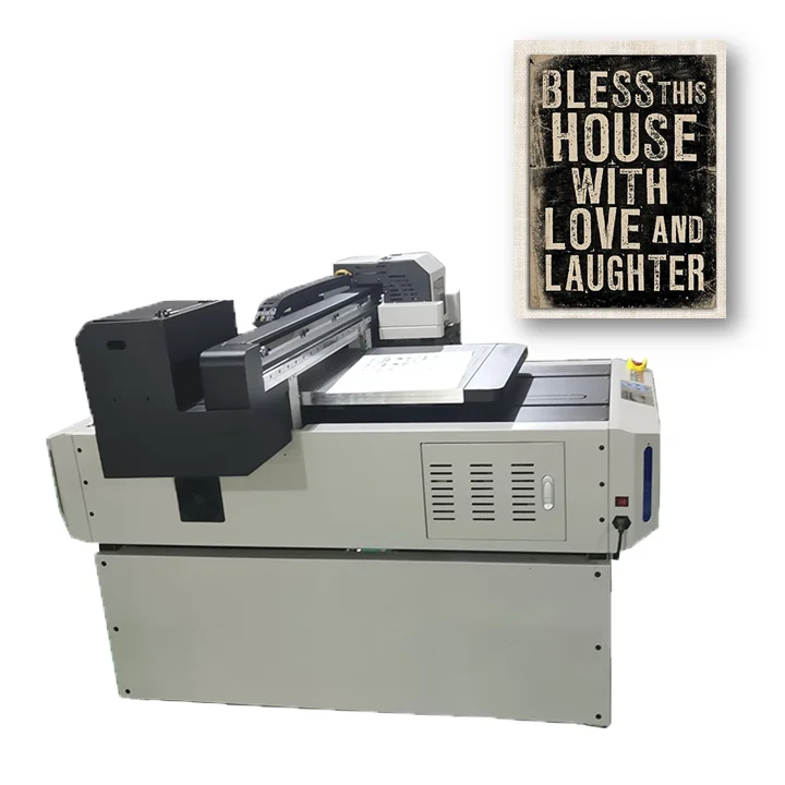 High Resolution Plastic Glass board Embossing 3D Effect A1 Size I3200 for Gift Shop UV LED Flatbed inkjet Printer