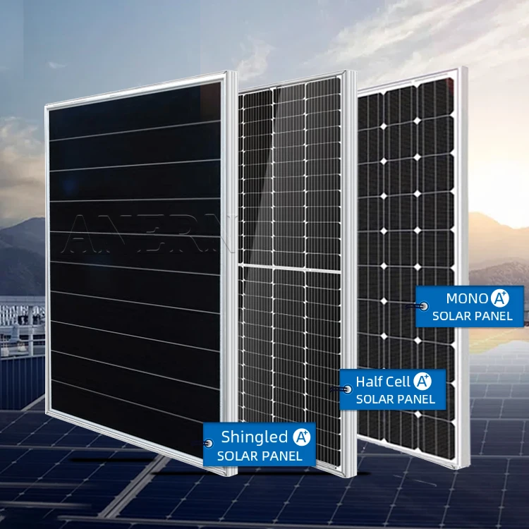Anern on grid solar system 50 кВт 70 Солнечная энергетическая система