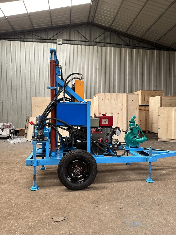 Factory Wholesale 200 m small water well drilling machine