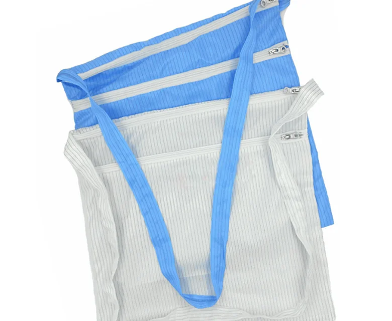 Autoclavable ESD Workwear Cleanroom ESD Clean Room Bag ESD Fabric Bag