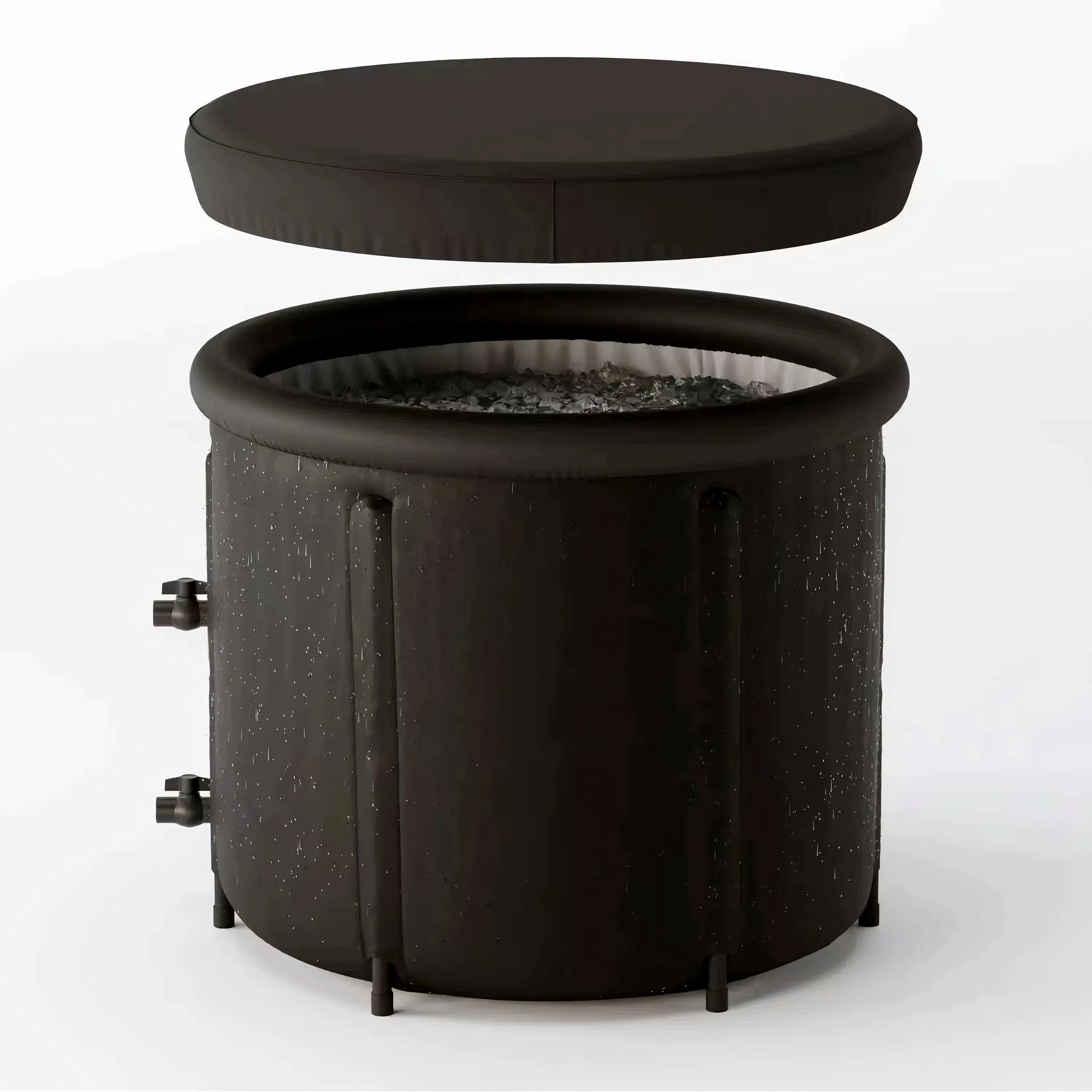 Portable Ice Bath Tubs Inflatable Adults Ice Bath Recovery Tub ice bath tub  with Lid