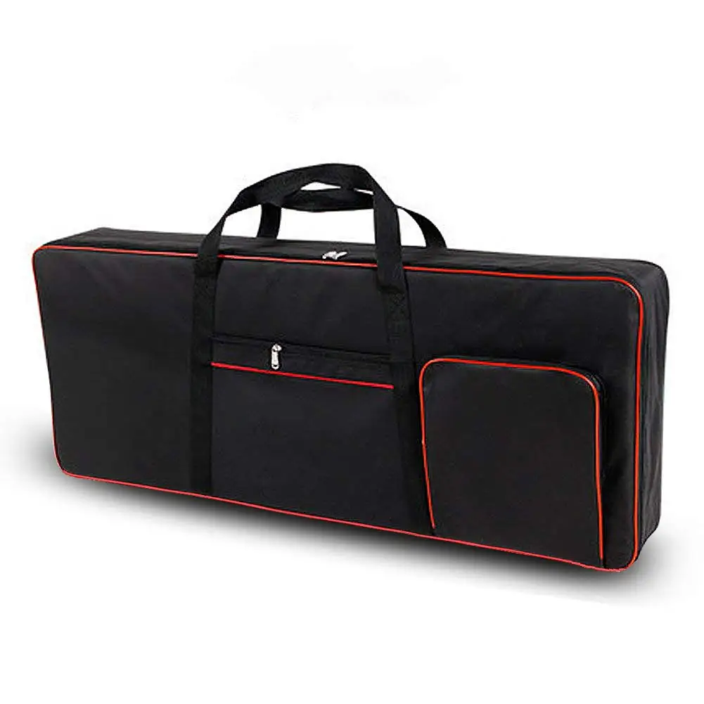 49,61,76,88 Keys Keyboard Gig Bag Case Durable Piano Keyboard Waterproof 600D Oxford 10mm with Cotton Padded