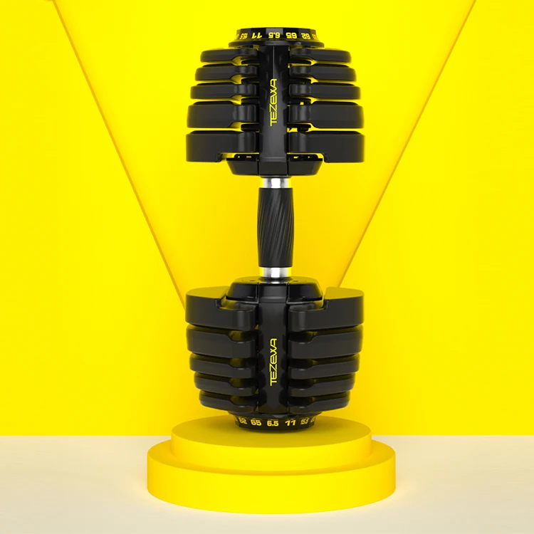 Регулируемые гантели с подставкой, домашнее фитнес-оборудование, тренажерный зал tezewa, регулируемый набор гантелей для продажи