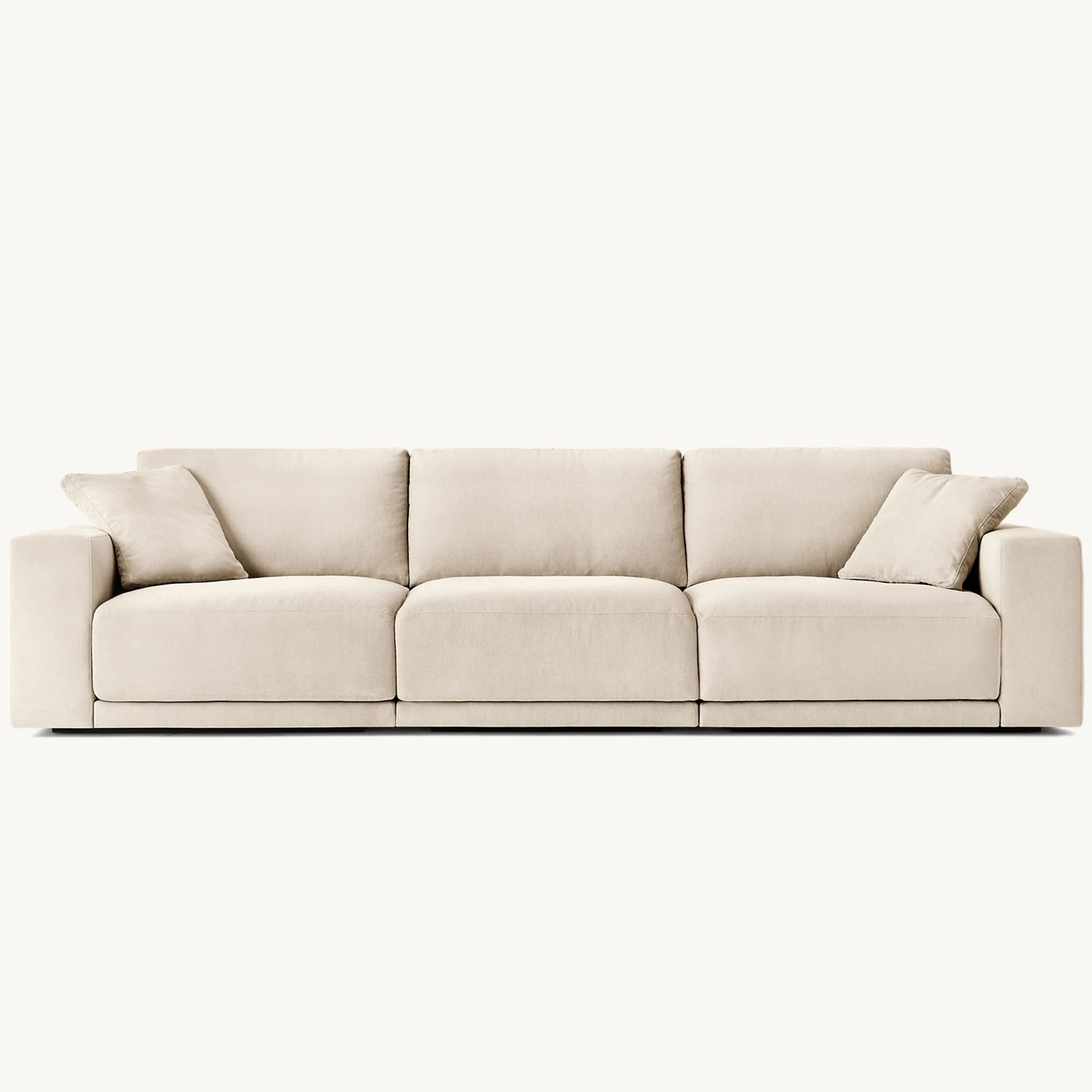 Modern Luxury Indoor Cozy Comfy Living Room Couch Furniture Minimalism 3 Seater Modular Sofas