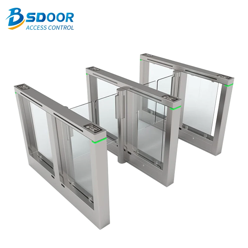High speed luxury revolving door of fully automatic office building swing barrier turnstile gate