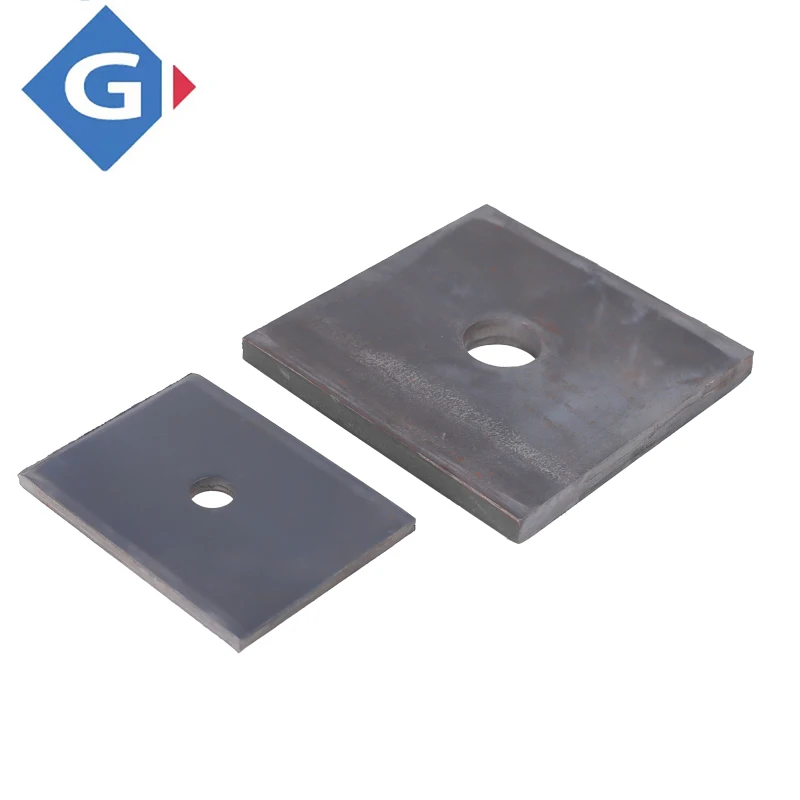 Steel Square Flat Washer Carbon Steel Square Metal Flat Washers for Timber Constructions