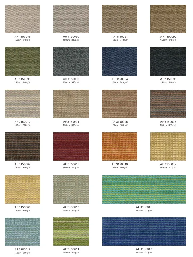 Zhejiang Factory Cutting Length Anti-UV 50+ Solution Dyed Acrylic Awning Fabric outdoor covering sofa cushions awning fabric