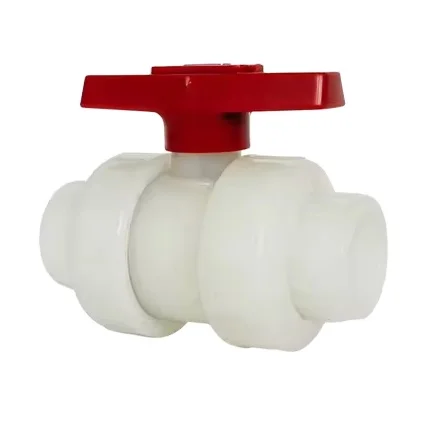 Factory direct sale PVDF/PPH/CPVC/UPVC/RPP socket type true union ball valve for chemical industry or water treatment