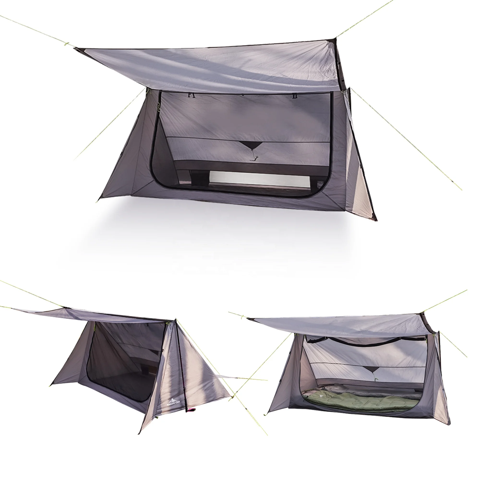 2-Person Waterproof Camping Tent One Bedroom Structure for Outdoor Adventures