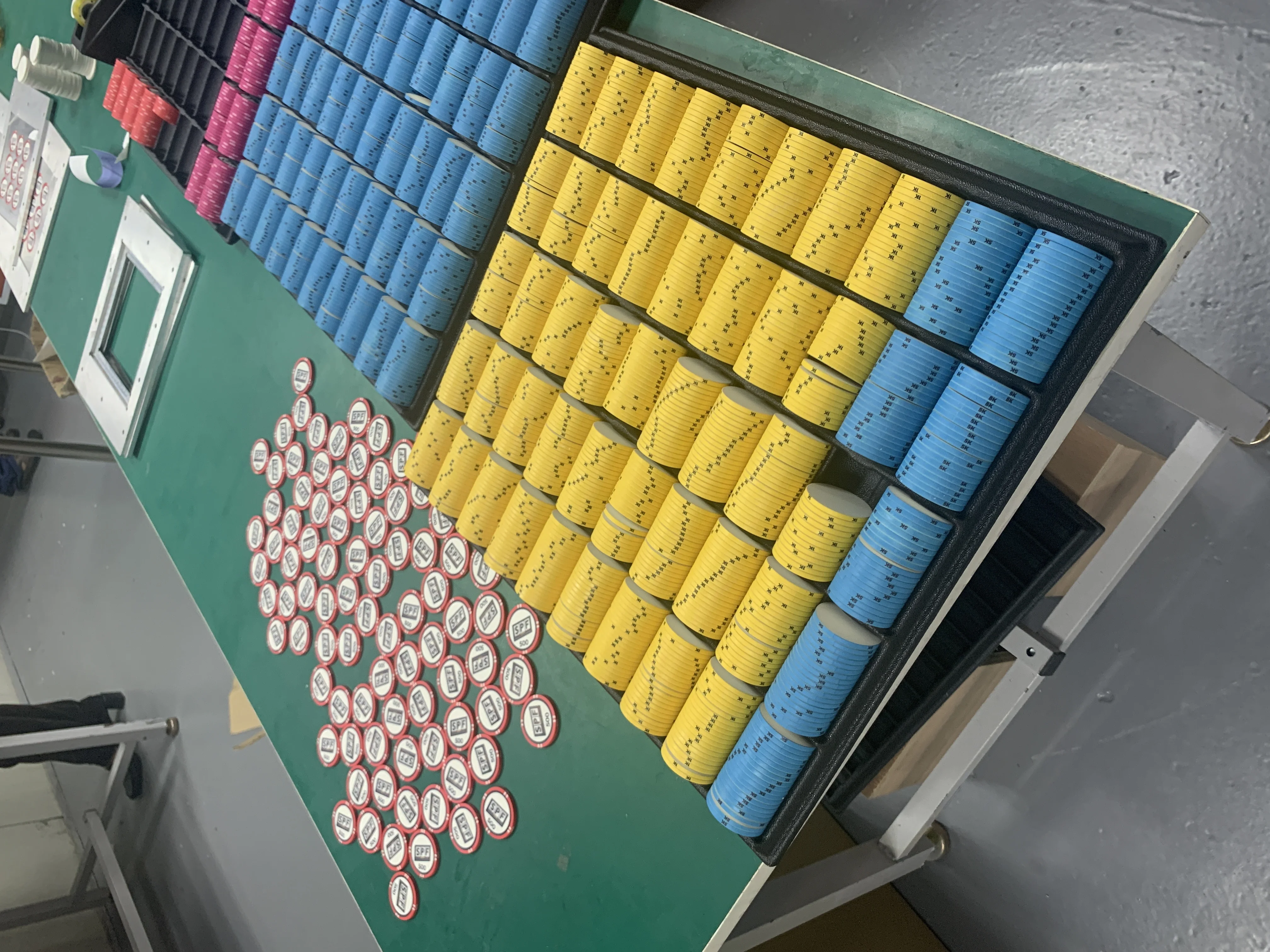 10g 40MM Ceramic Poker Chips Casino Chip