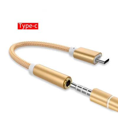2021 High quality Jack adapter for Type C earphone adapter with mega bass sound
