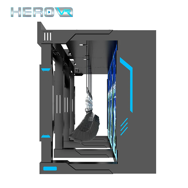HEROVR Must-Have Attraction Immersive Skydive Sim VR Bungee Jump for Theme Parks Outdoor Fun Zones