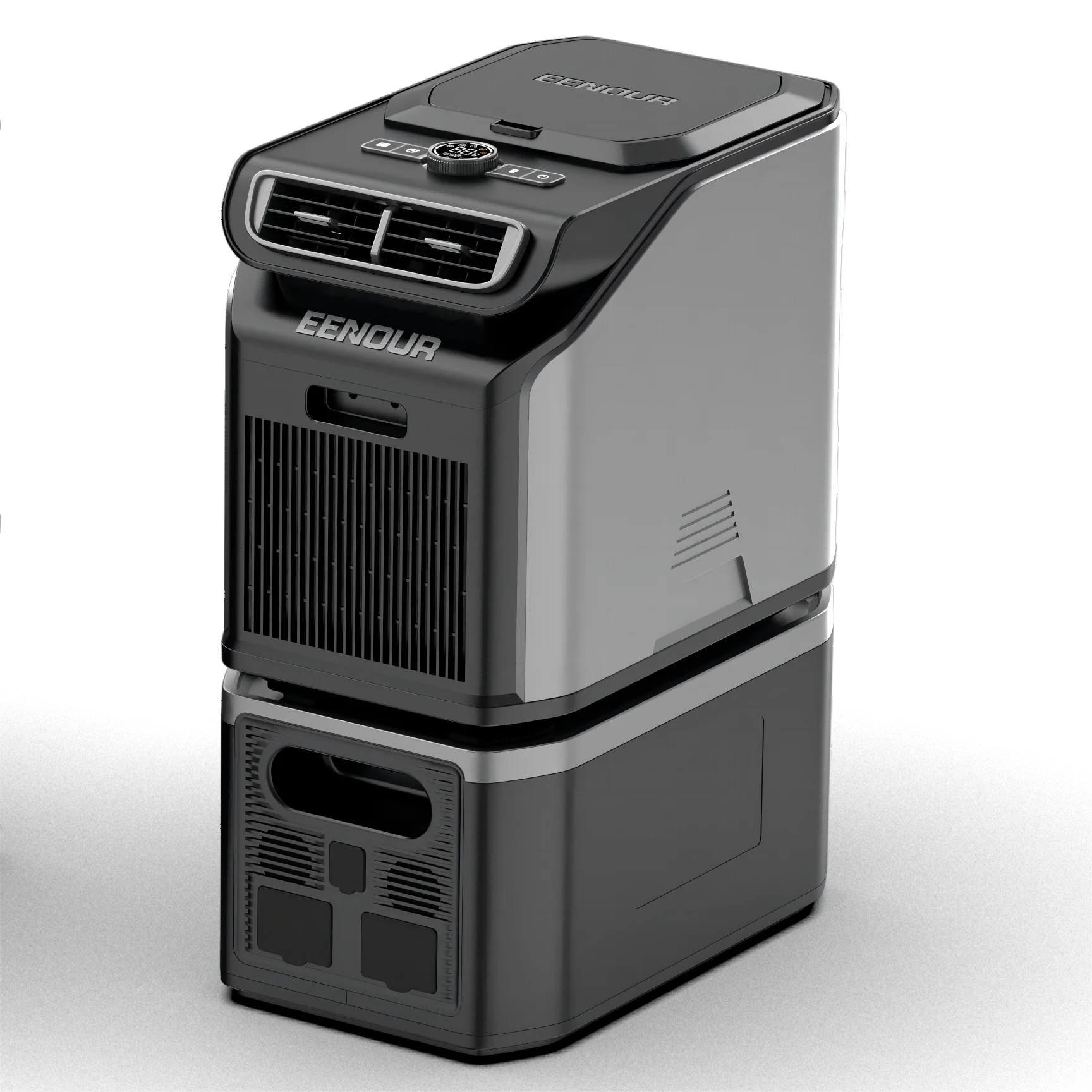 EENOUR PA600+X2000 Portable Air Conditioners 6000 BTU Black 2048Wh Battery