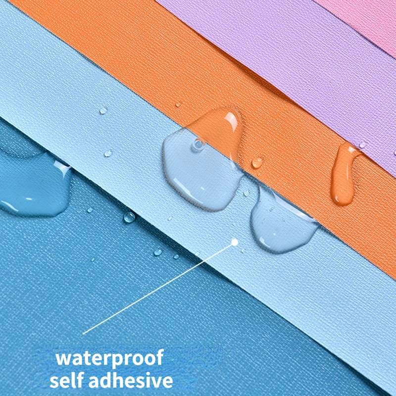 Pink 10m Roll Wall Papers Home Decor Furniture Vinyl Wallpapers Removeable Girls Room Kids Bedroom Wall Decoration Wallpapers