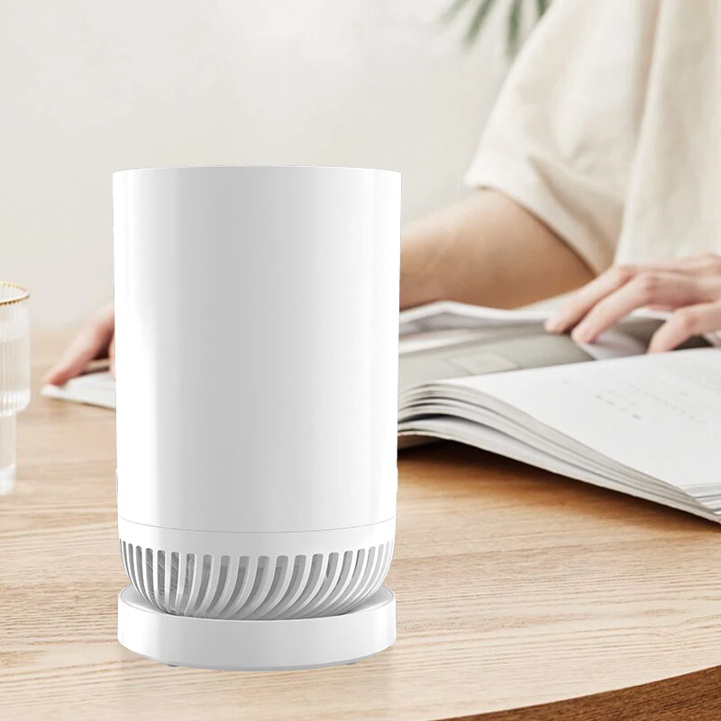 ABS Portable Ionizer Air Purifier with atmosphere lamp