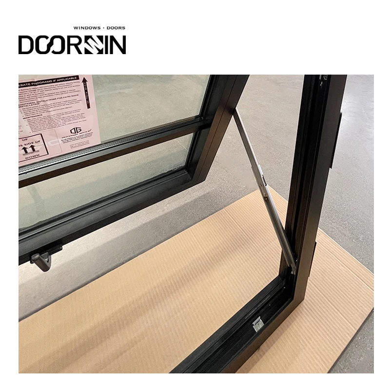 High Quality Bathroom Window Modern Design Aluminum Awning Windows Insulation