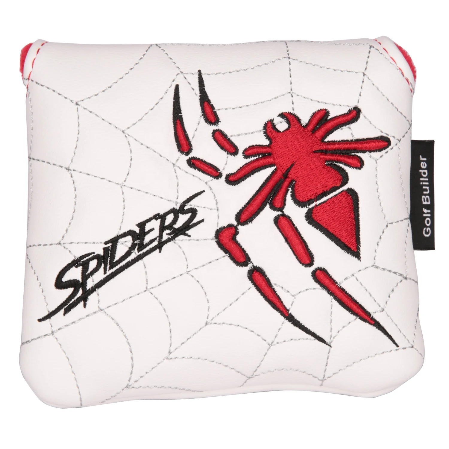 
Golf Square Magnetic Putter Head Cover Spider Web Putter Head Cover for Golf Putters 