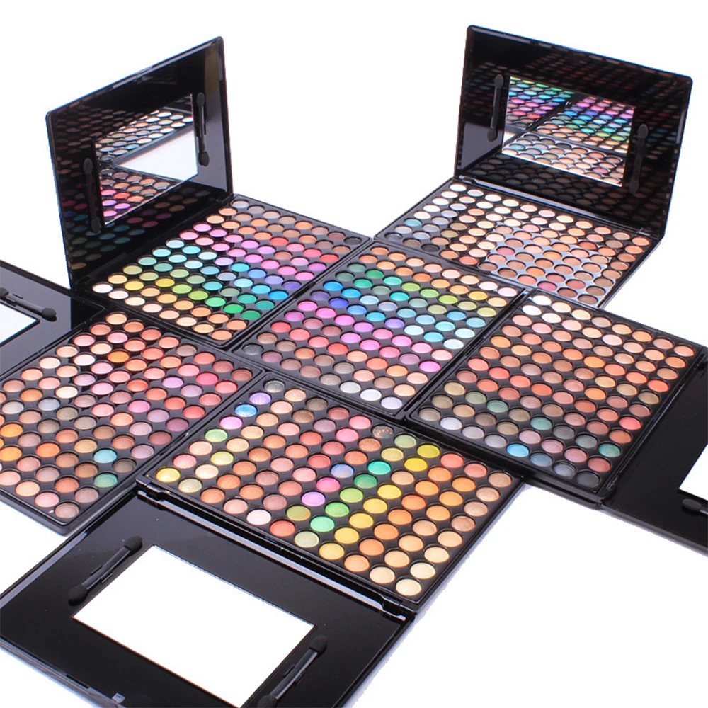 
High Quality Glitter Shimmer Rainbow 88 Colors Multi Colored private label Makeup Eyeshadow Palette 