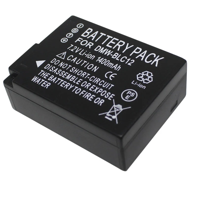 7,2 V батарея DMW-BLC12 BLC12E для цифрового фотоаппарата Panasonic Lumix DMC-GH2 G5 G7 GX8 Q V-Lux 4
