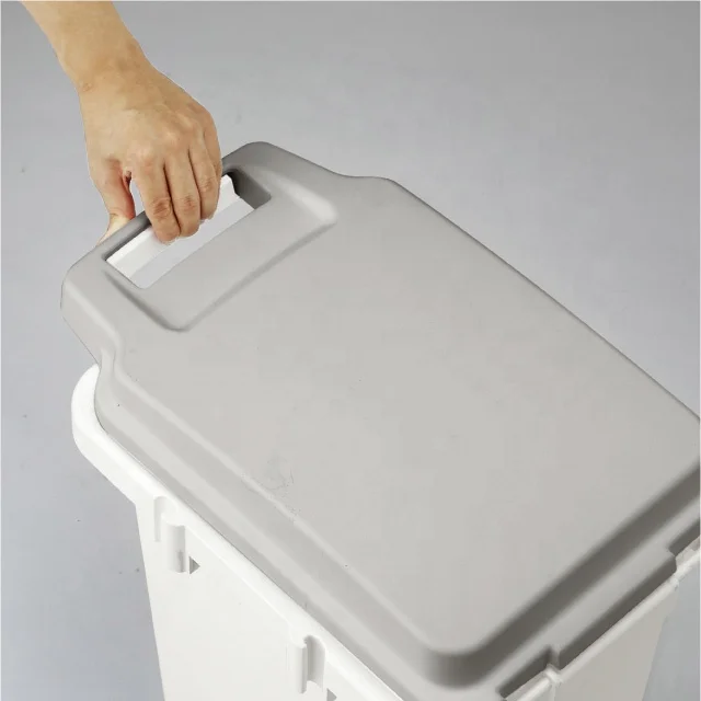 
High quality and Functional deodorizing antimicrobial trash can with affordable prices , with rubber packing 