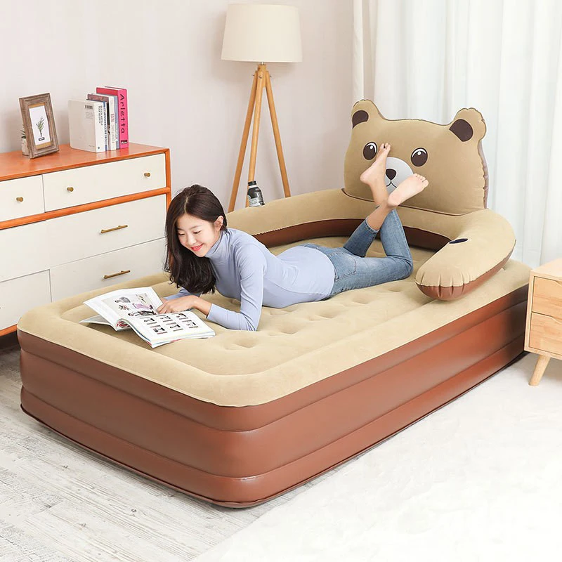 Cheap Strong Load-Bearing Capacity Stable And Sturdy Bottom Inflatable Double Mattress For Tents