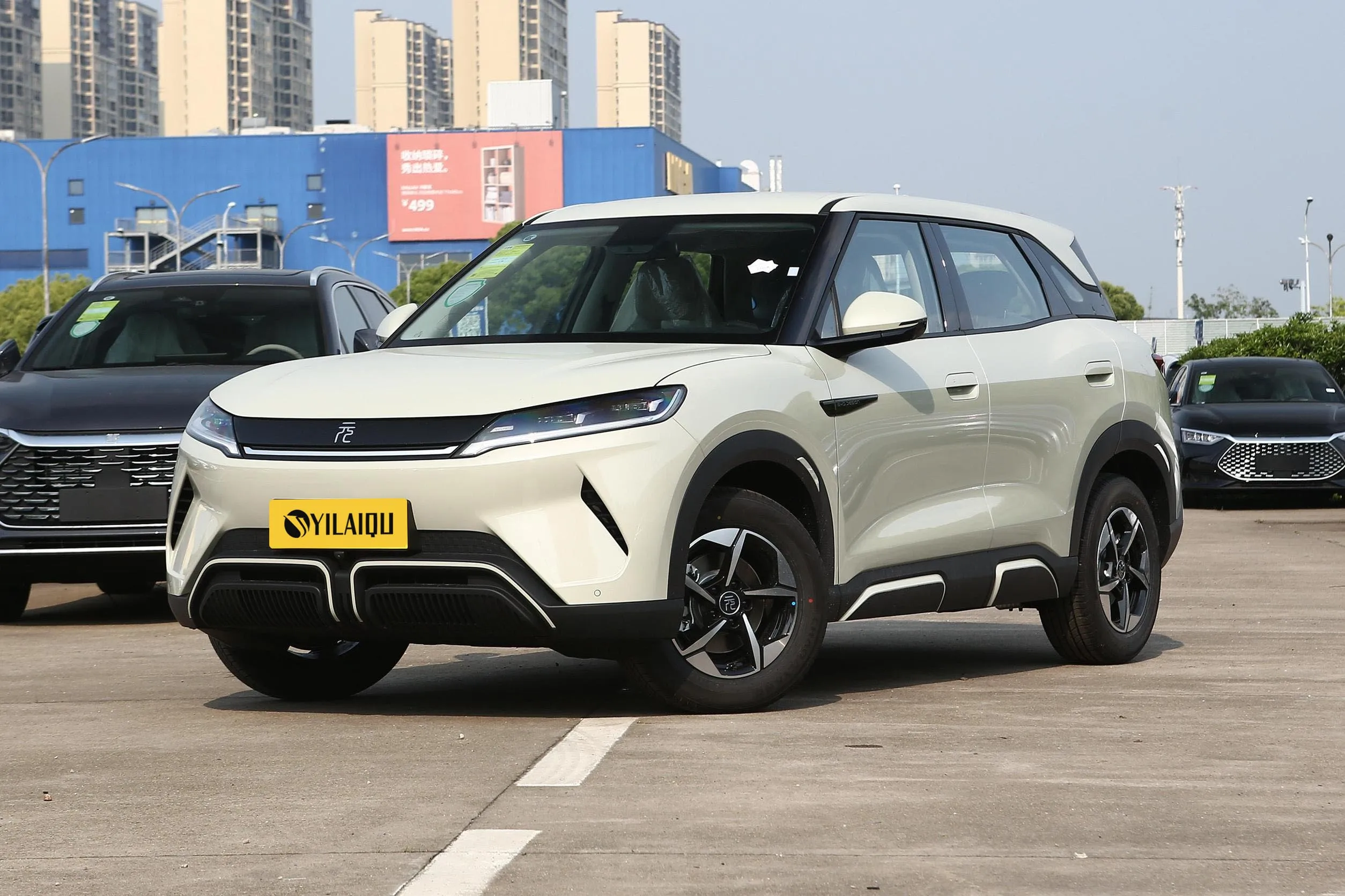 2024 Neue Version China Byd Auto 2024 Yuan up New Ev Car Electric Car Transcendent 401 Km Long Range Byd Yuan up