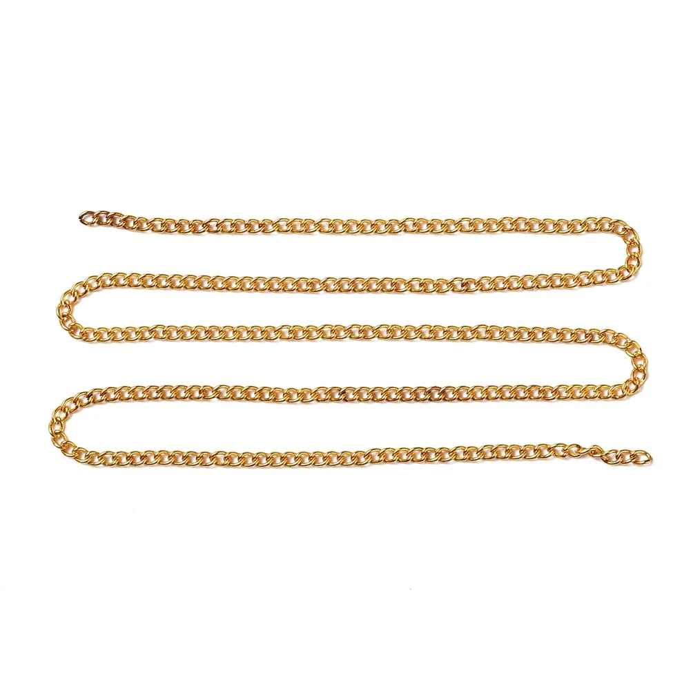 Rawmand Jewelry Making Chains Kit Jewelry Jewelry Link Chains With Replaceable Pendant Plastic Pearls Lobster Buckle Jump Rings