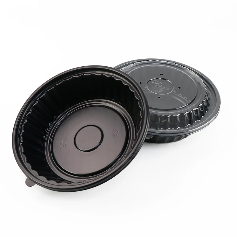 Retort-able Microwavable Eco-friendly Take Out Containers, Disposable Food Trays With Lids, Retort Plastic PP Tray for Noodles