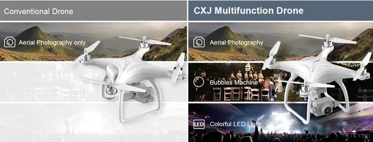 4k hd aerial photography rc drone with tracking