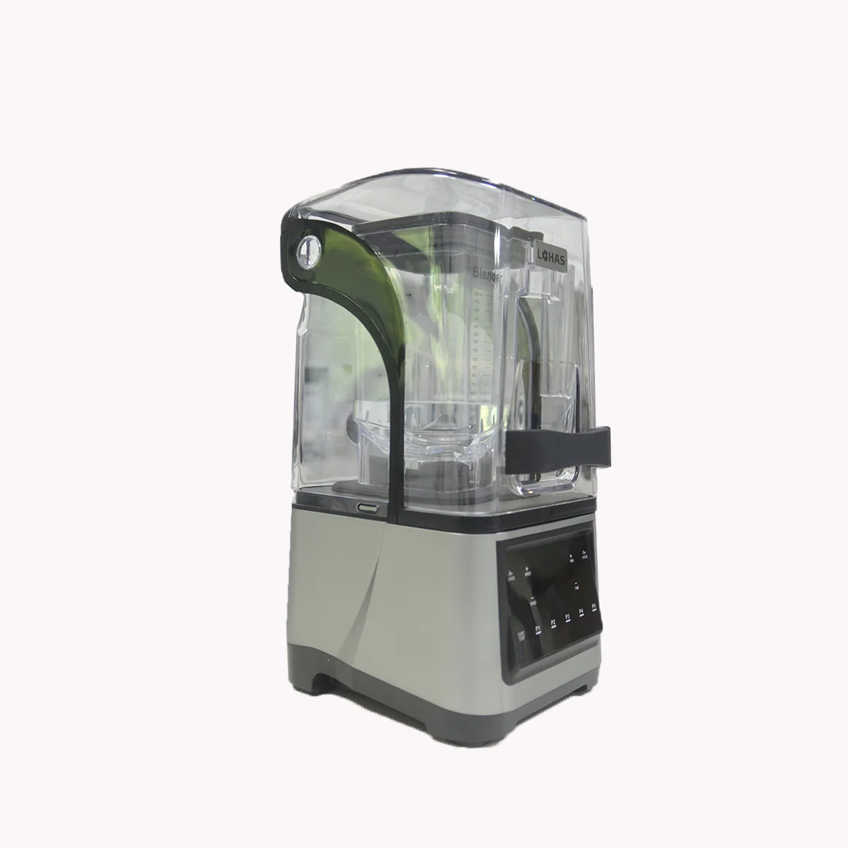 High Speed Heavy Duty Commercial Kitchen Blender Multifunctional Industrial Food Processor Quality Sound Cover