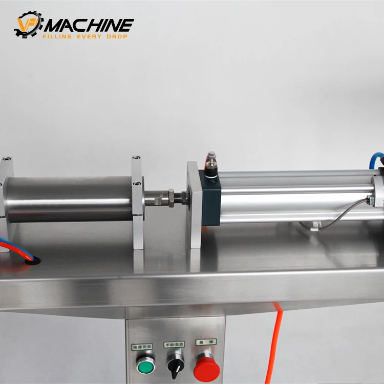 Hot sale pure pneumatic automatic electric single head control liquid filling machine