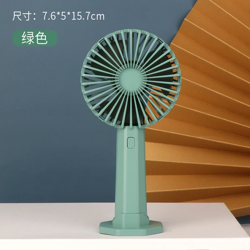 
Wholesale Portable Mini USB Rechargeable Handheld Fan Handfan Standing Personal Cooling Mini Electric Battery Office Hand Fan 