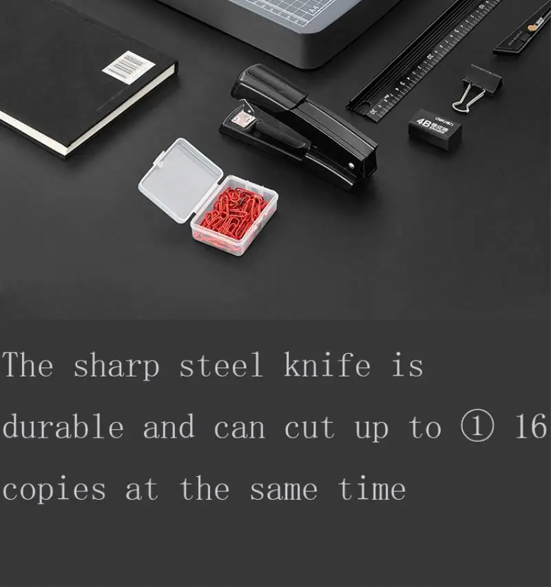 Wholesale Factory Price Black A4 Manual Office Desktop Handheld Guillotine Paper Cutter