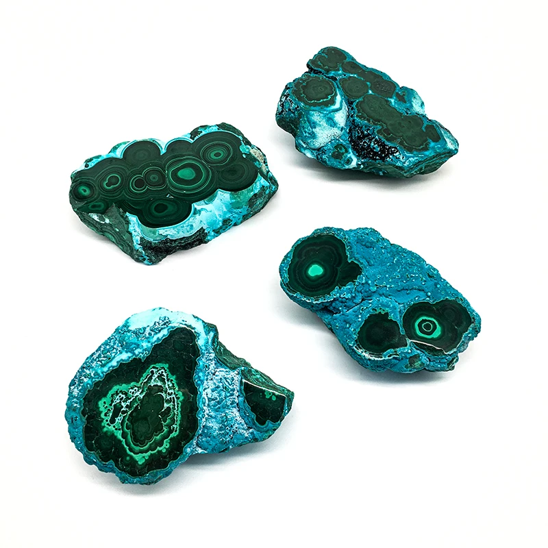 Wholesale Natural High quality crystal specimen malachite crystal raw stone heading gemstone for home decoration