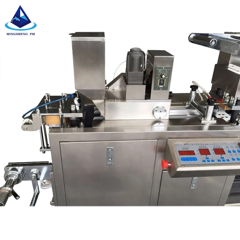 DPP-80 Small Aluminum Plastic tablet capsule Blister Packing Machine